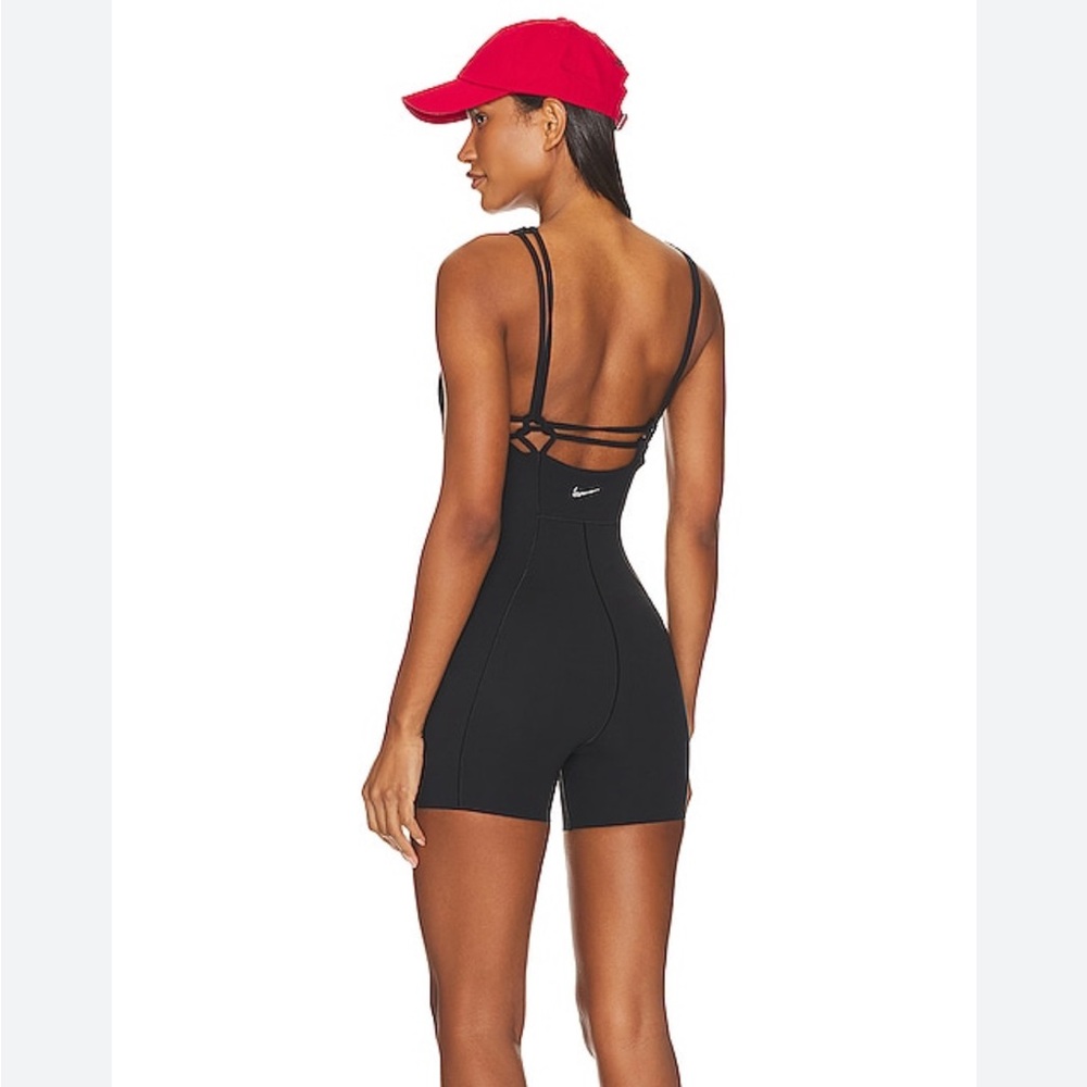 Nike Yoga Dri Fit Luxe 5 Inch Jumpsuit Black Size M
